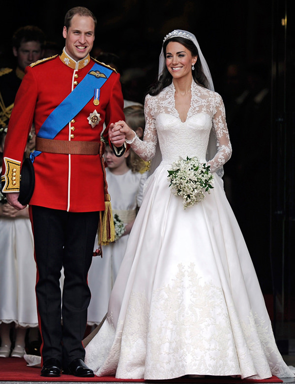 Vestidos de noiva princesa com renda
