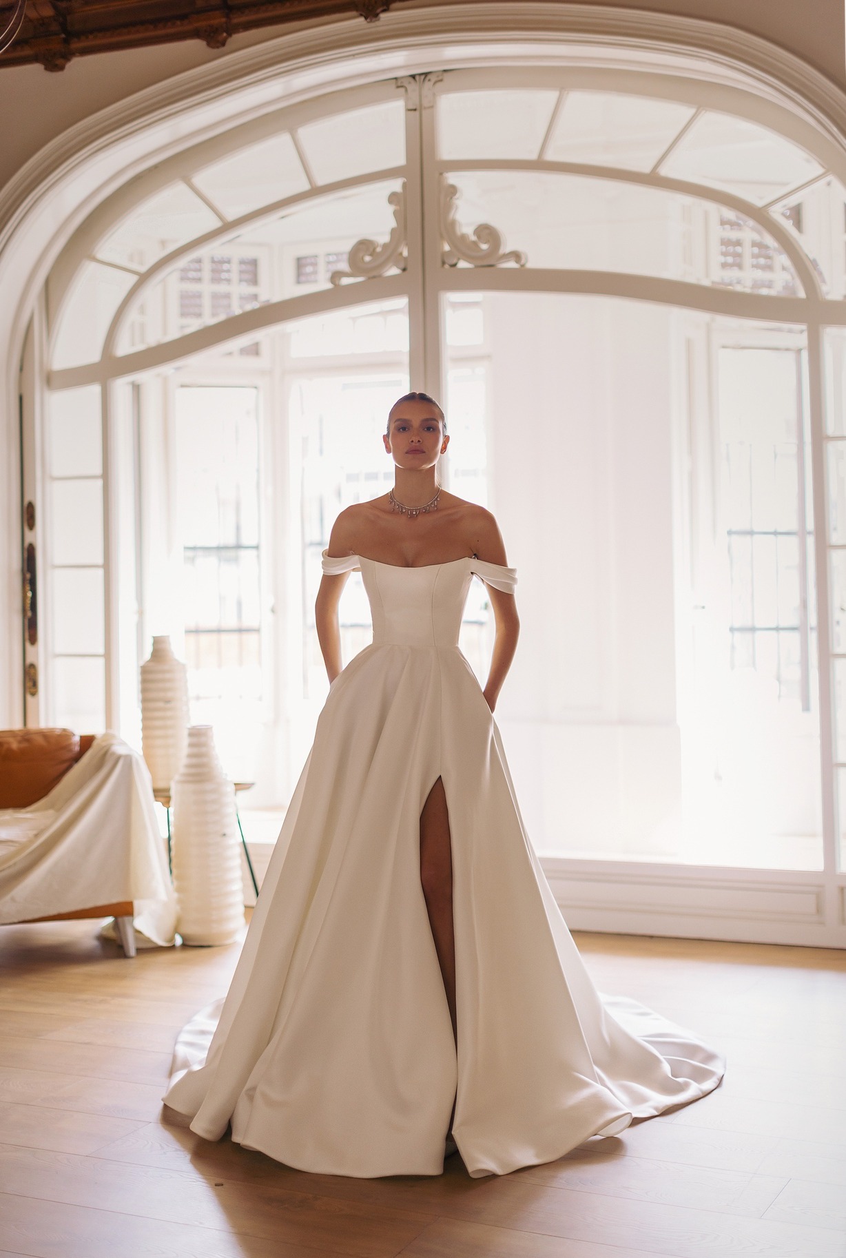 Vestidos de noiva princesa com tule
