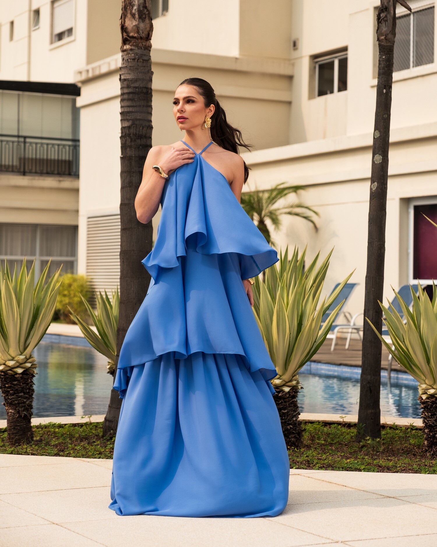 vestidos para casamento à noite