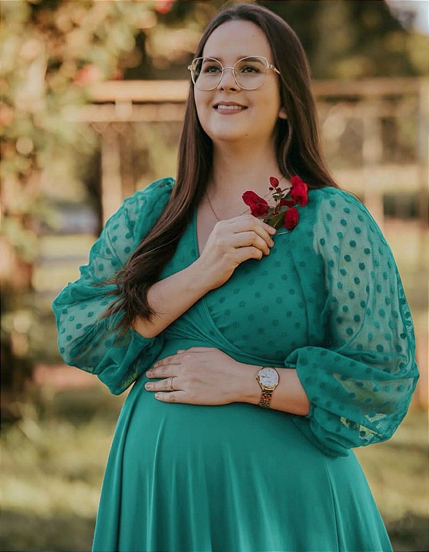 Tecidos que Favorecem Grávidas Baixinhas: Viscolinho