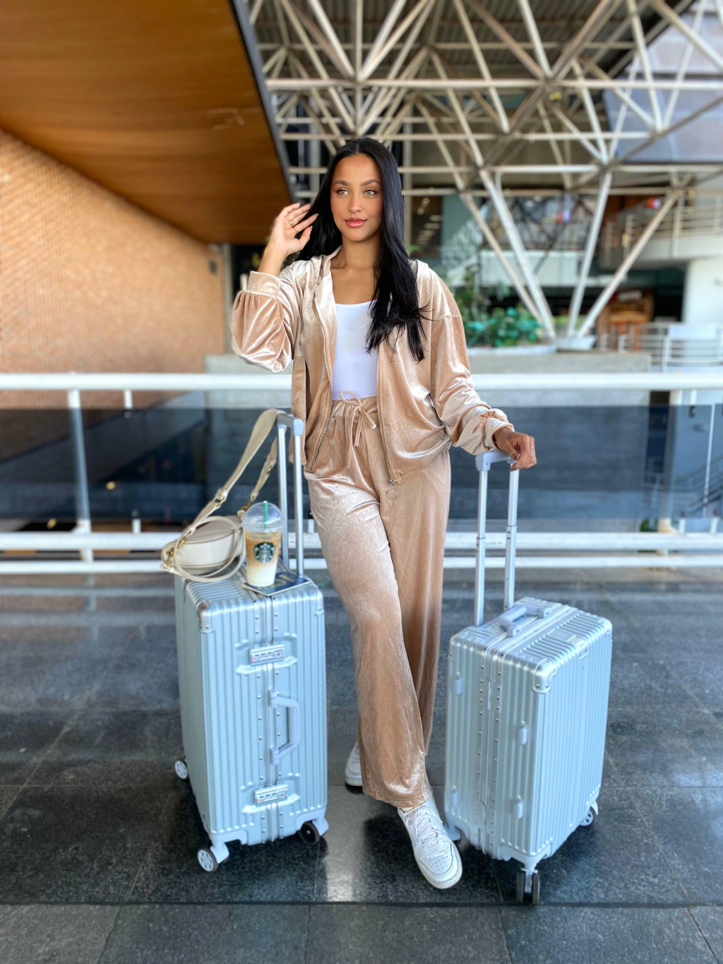 roupa para viajar de avião