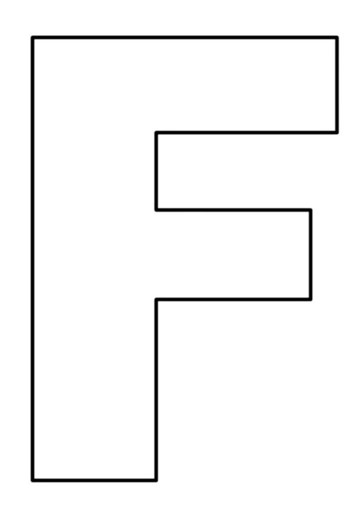 moldes de letras grandes