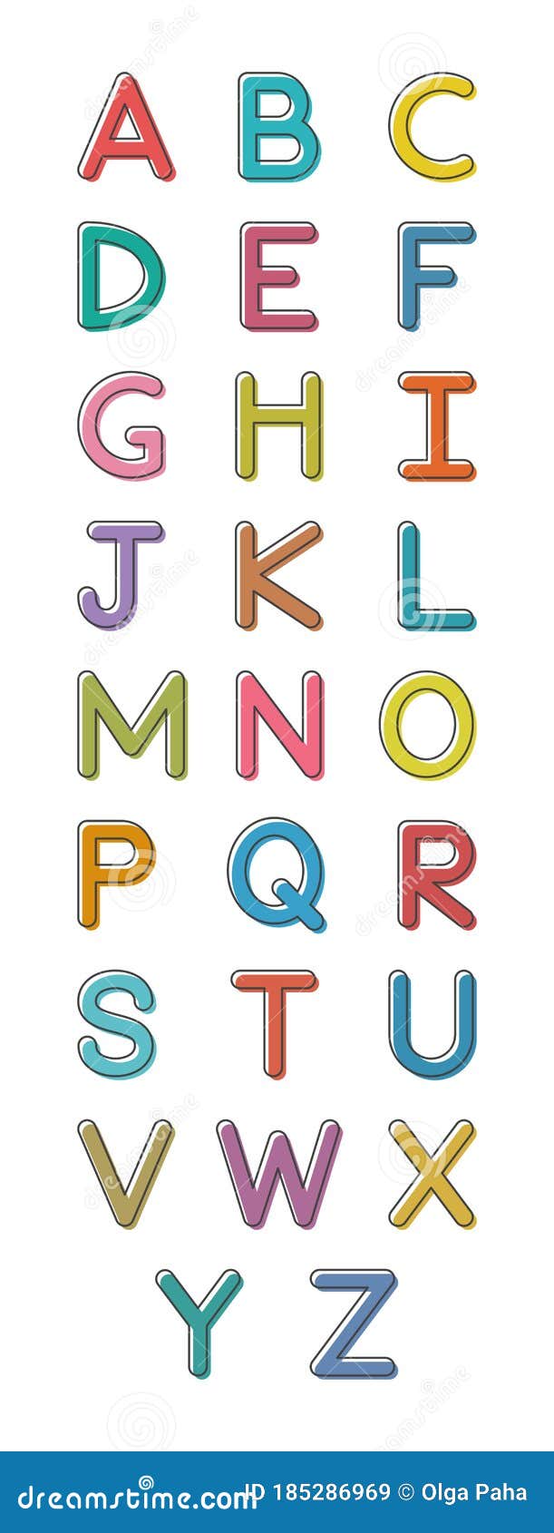 letras maiúsculas