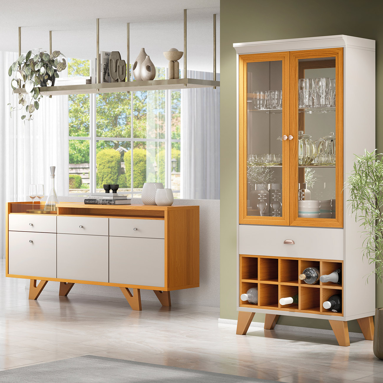 buffet com cômoda Ikea
