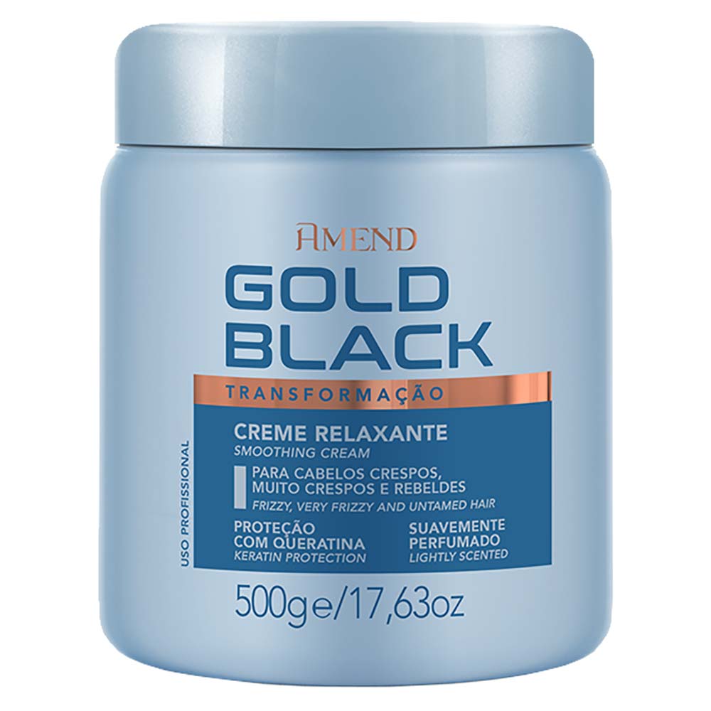 Amend Gold Black para cabelos cacheados