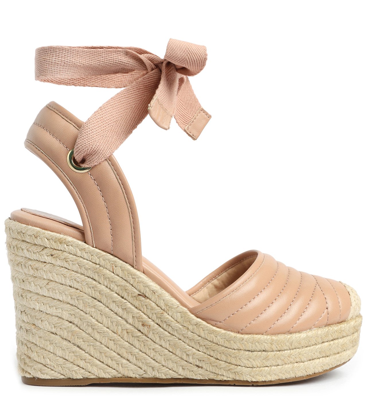 espadrille com amarração