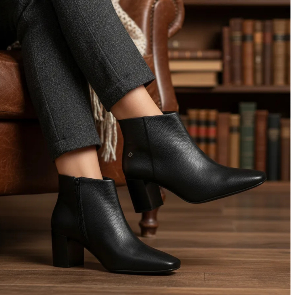 ankle boot capodarte salto bloco