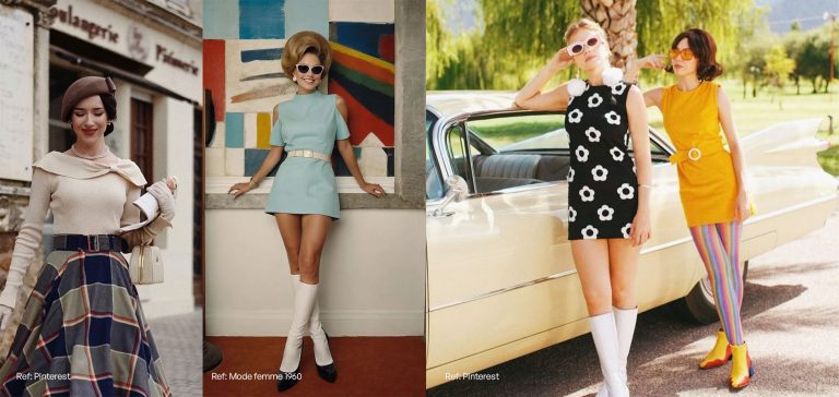 moda anos 60 feminina