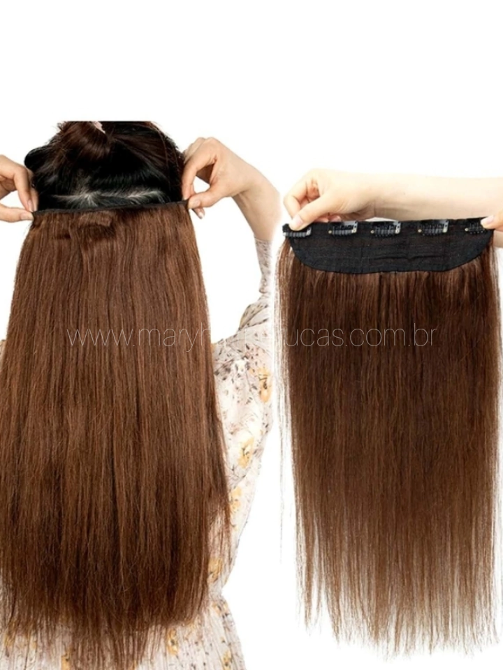 aplique de cabelo humano nano ring