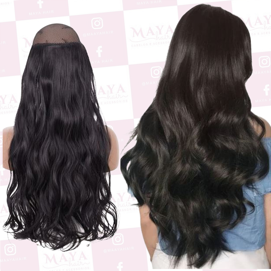aplique de cabelo humano queratina