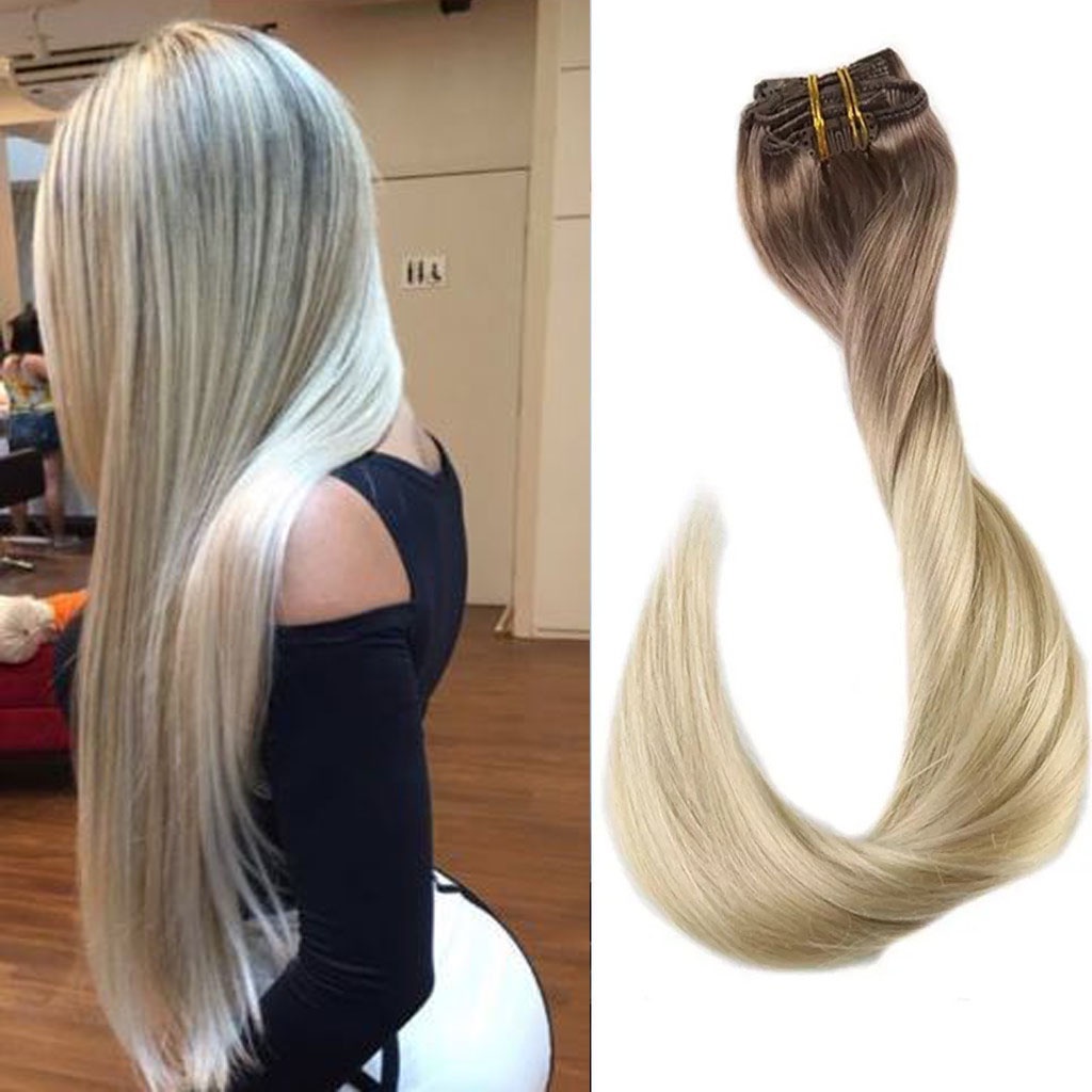 aplique de cabelo humano fio invisível