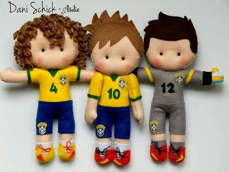 diy copa do mundo feltro