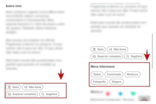 perguntas para tinder