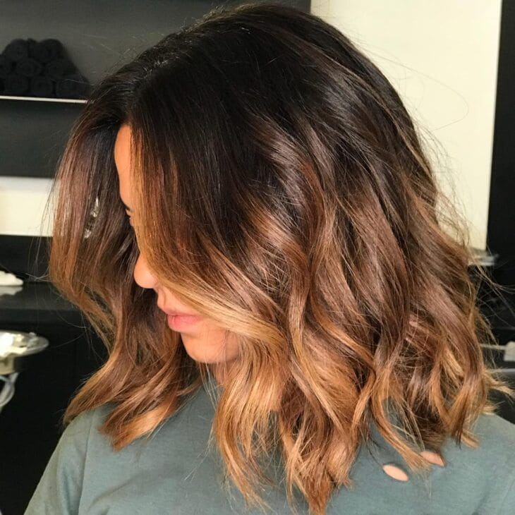 inspiração balayage cabelo curto