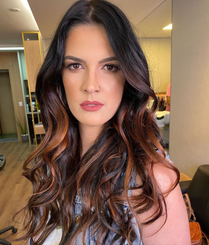 tons para clarear cabelo preto