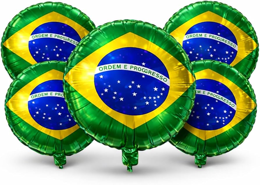 ideias decoração Copa do Mundo balões