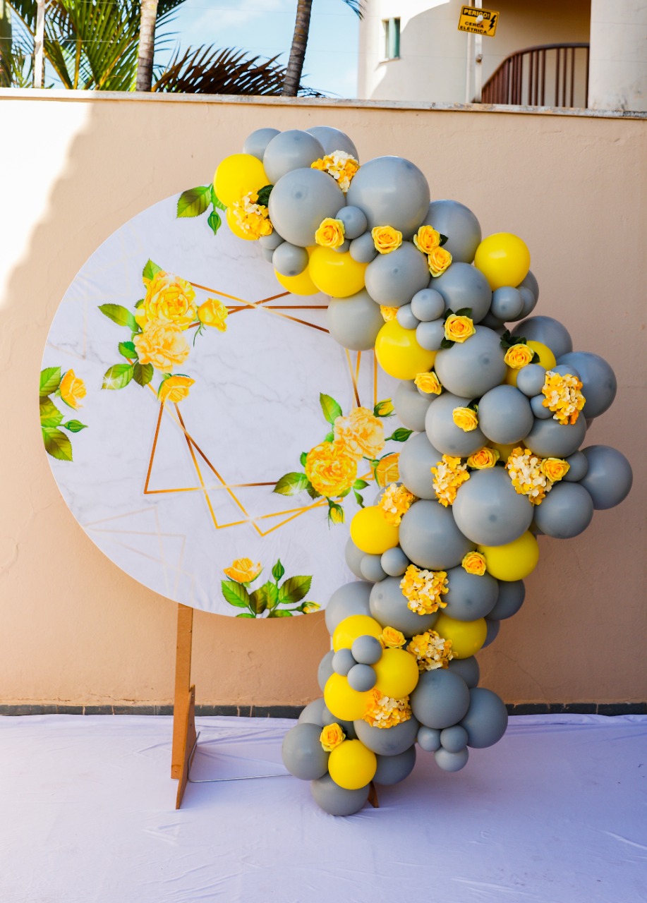 como decorar com balões cores Brasil