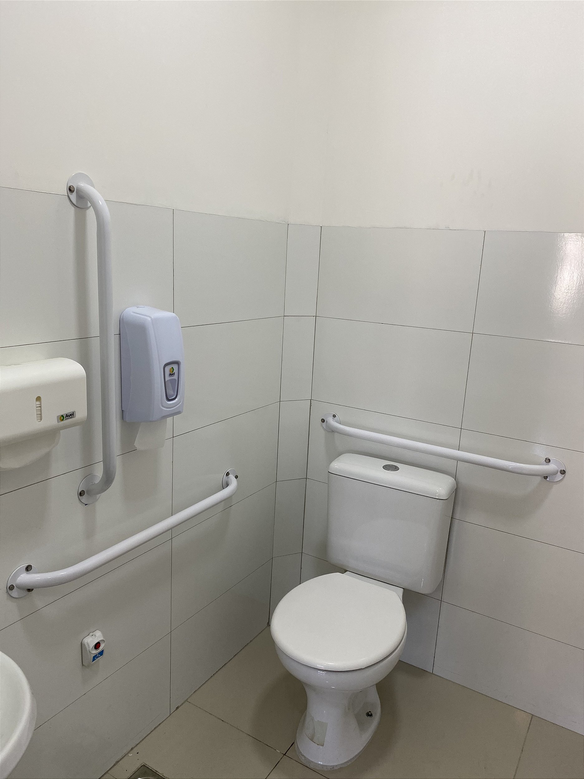 barra de apoio para deficiente físico