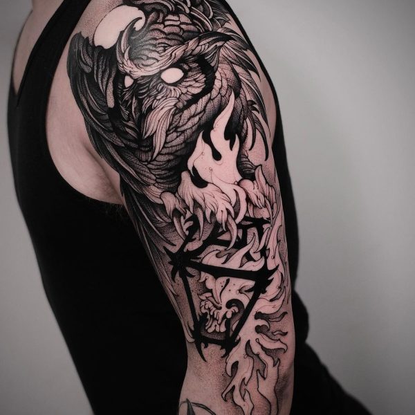 pontilhismo tattoo