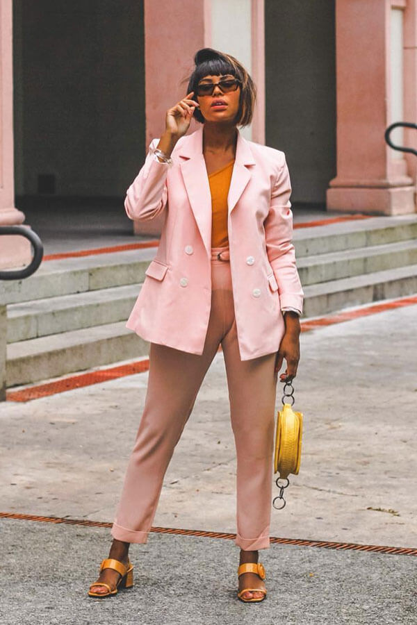 blazer colorido social