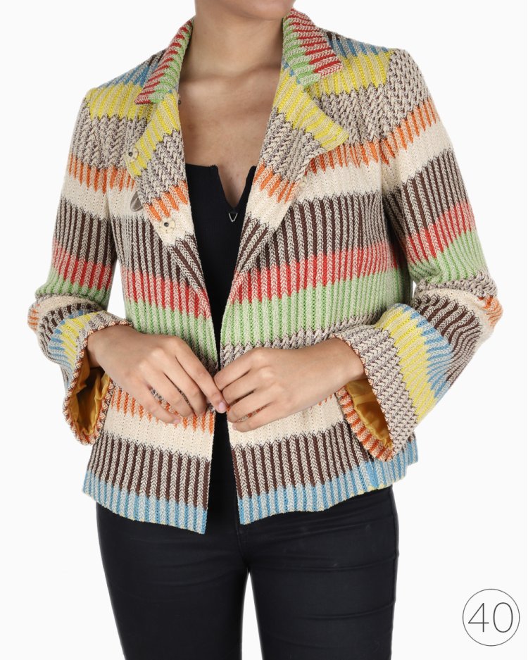 como usar blazer colorido