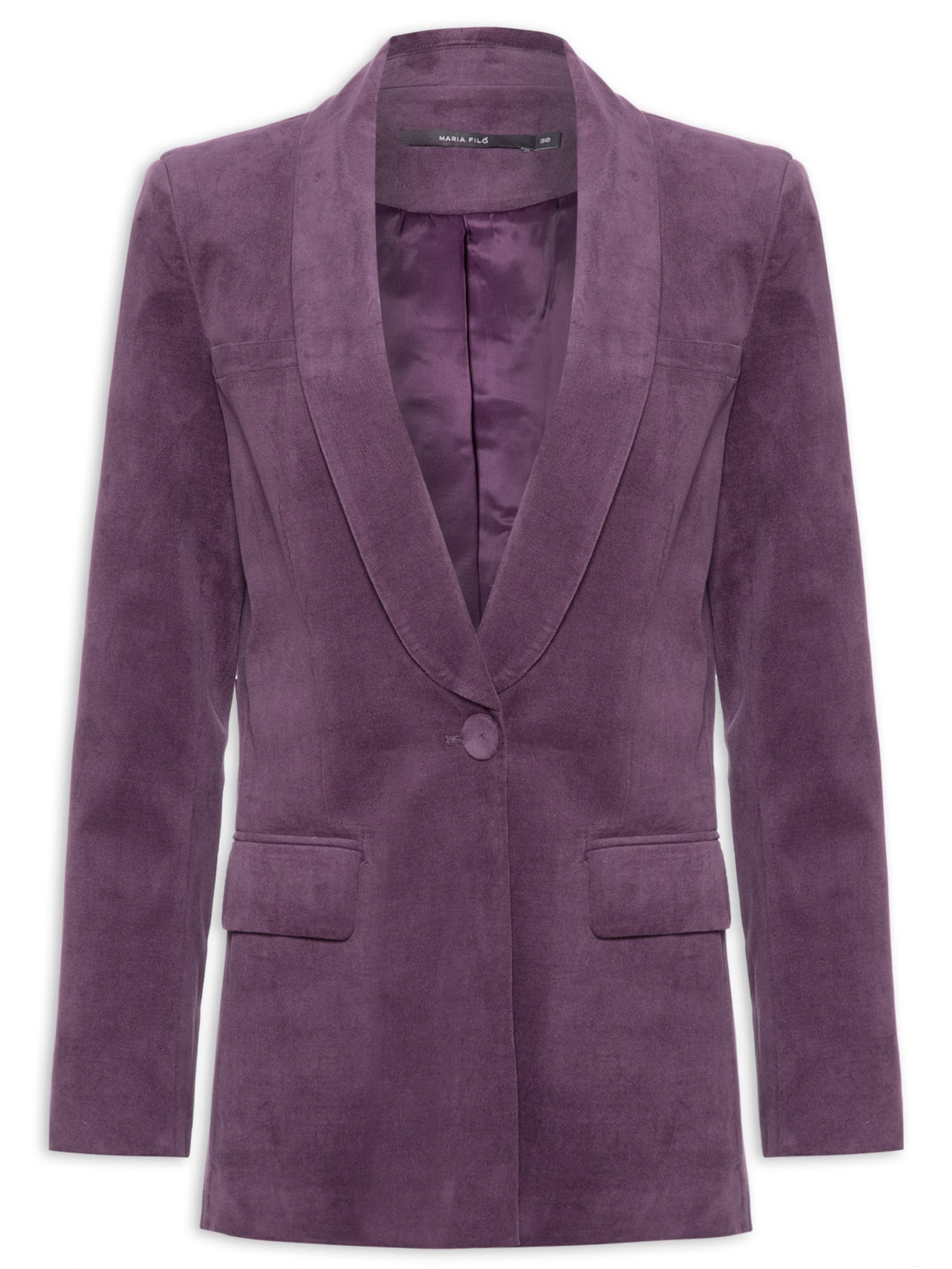 blazer de veludo feminino