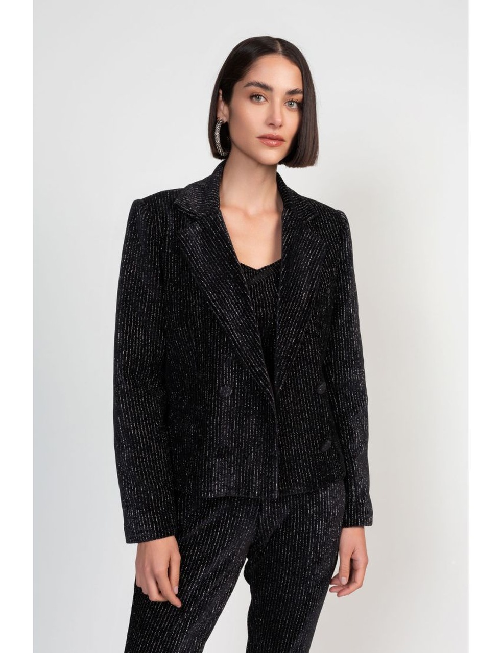 blazer de veludo feminino