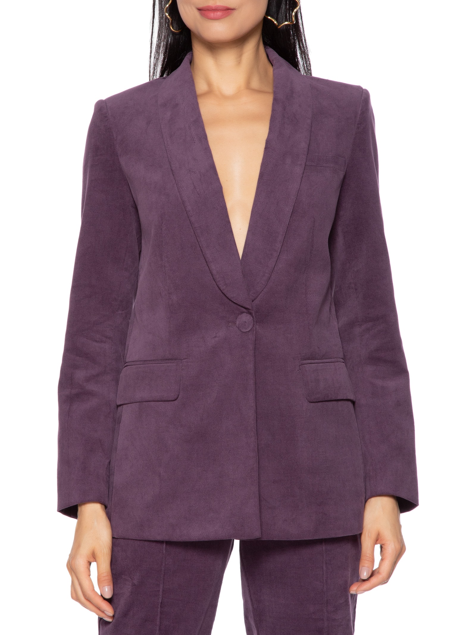 blazer de veludo preto feminino