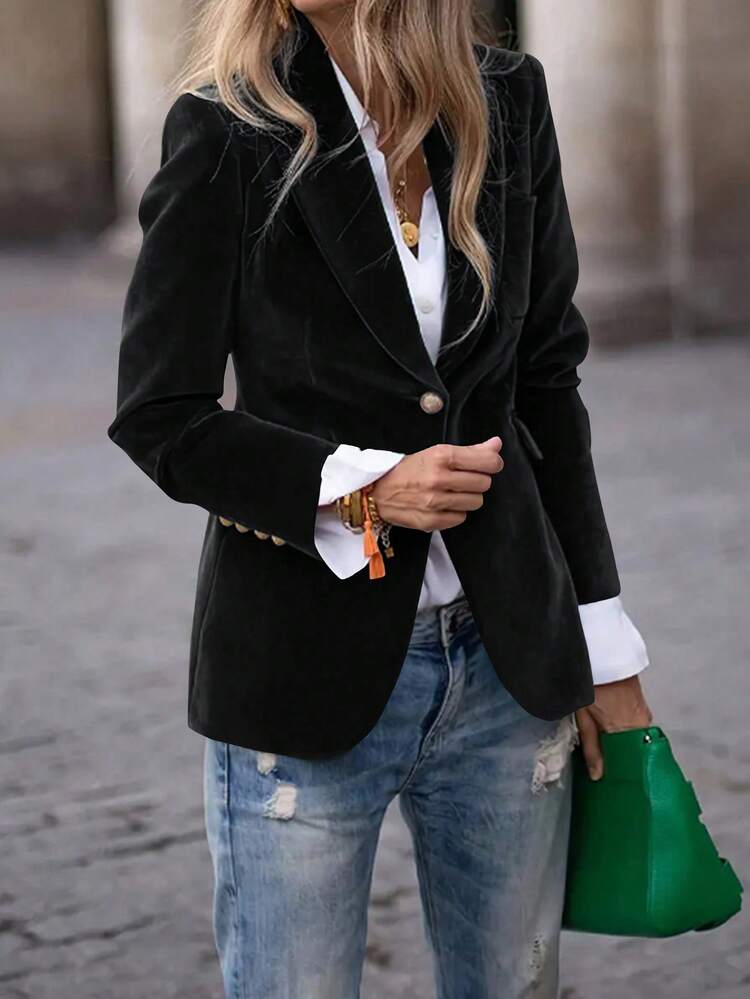 blazer de veludo para festa