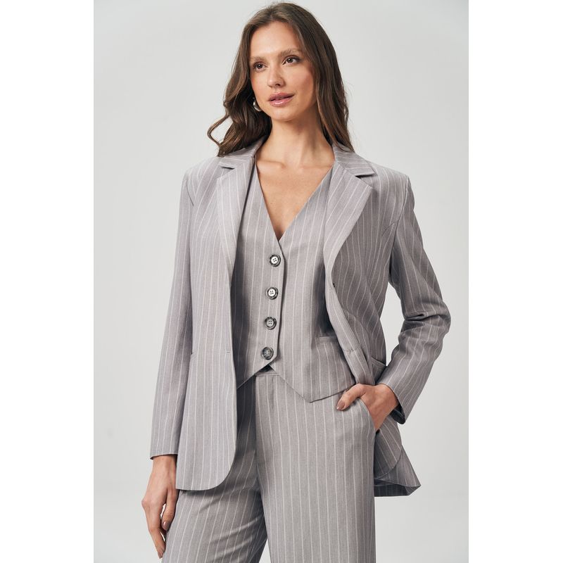 blazer feminino alfaiataria acinturado