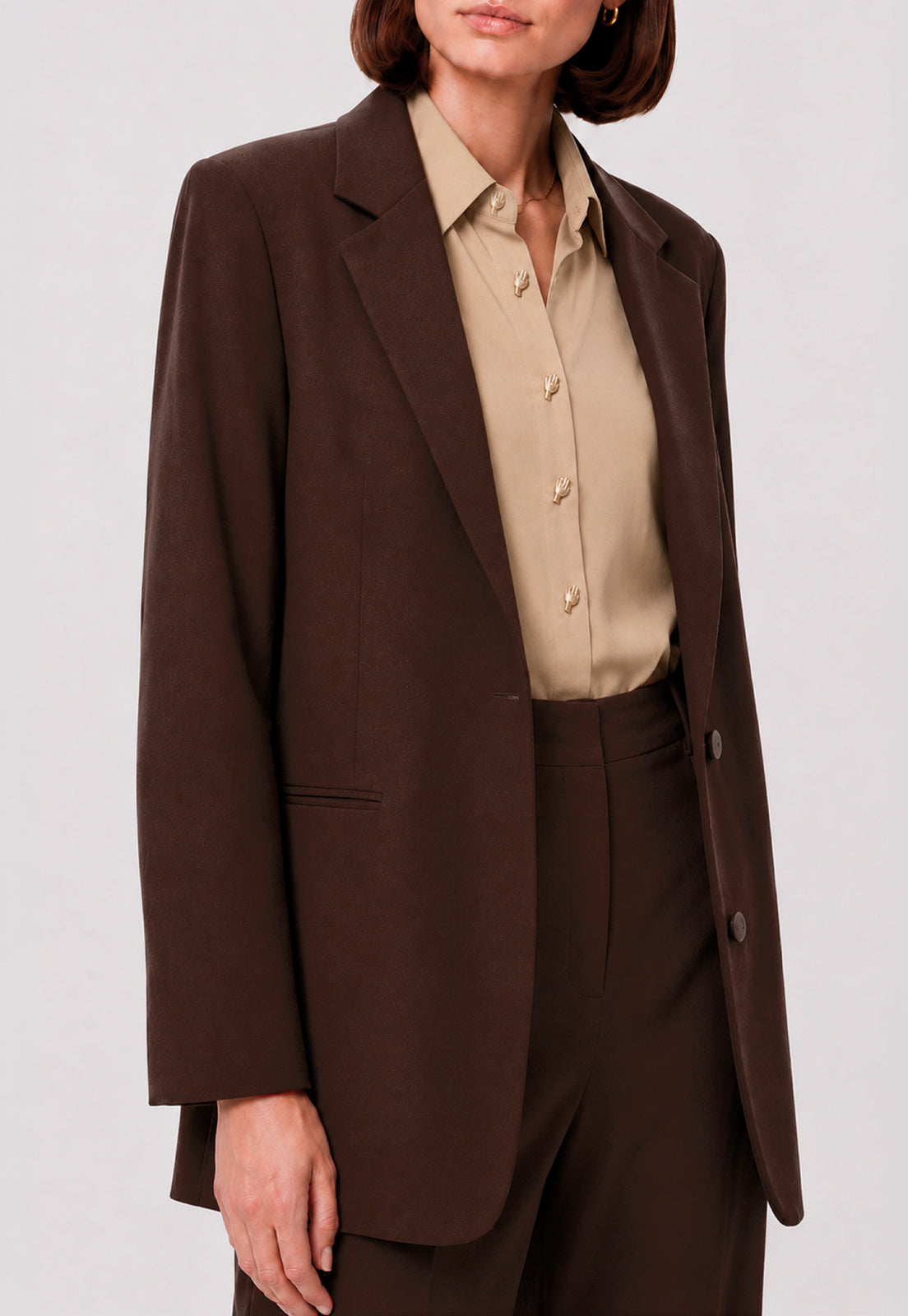 blazer feminino elegante amaro