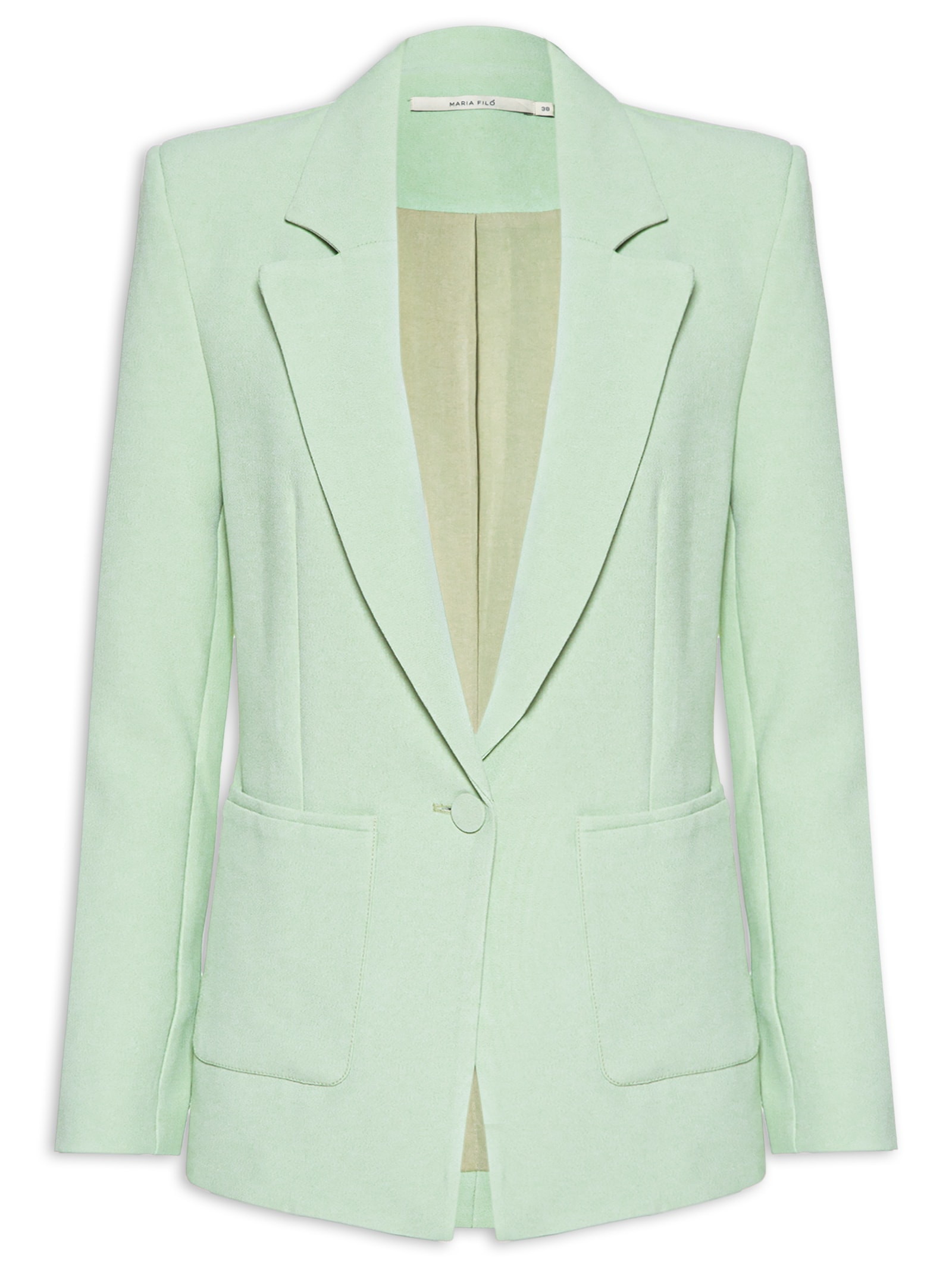 blazer assimétrico AMARO