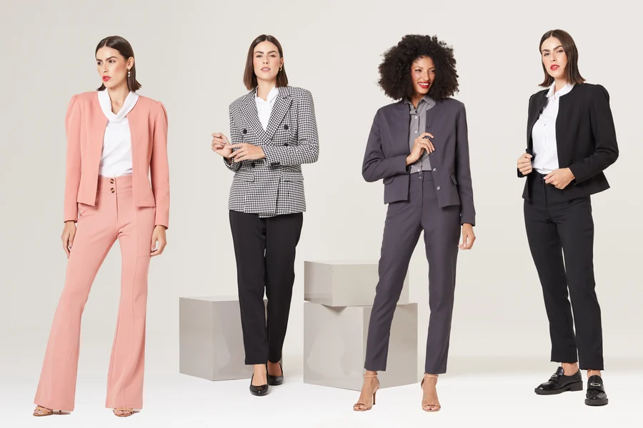 blazer feminino preto trabalho