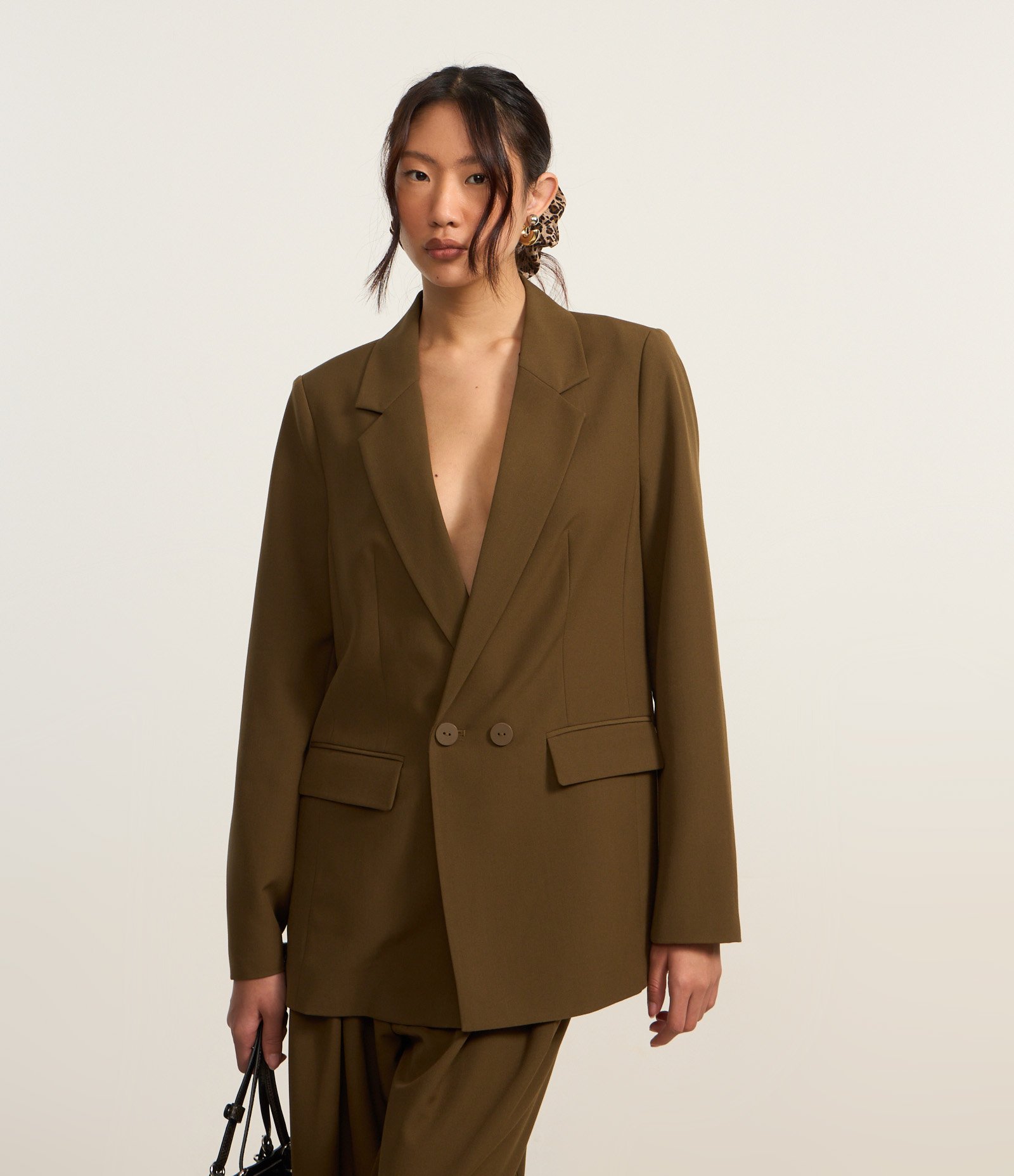 estilo com blazer oversized