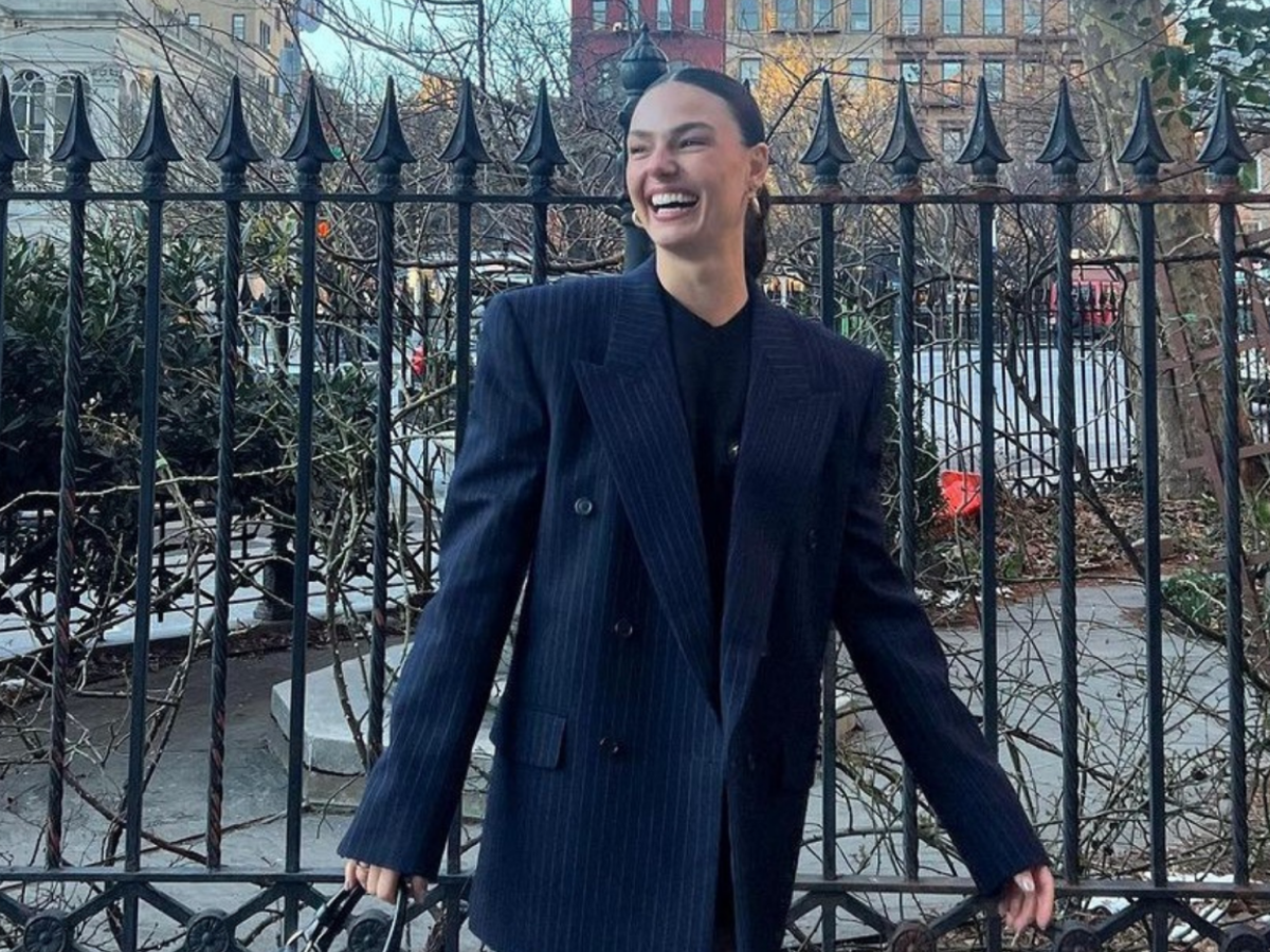 looks inverno blazer largo