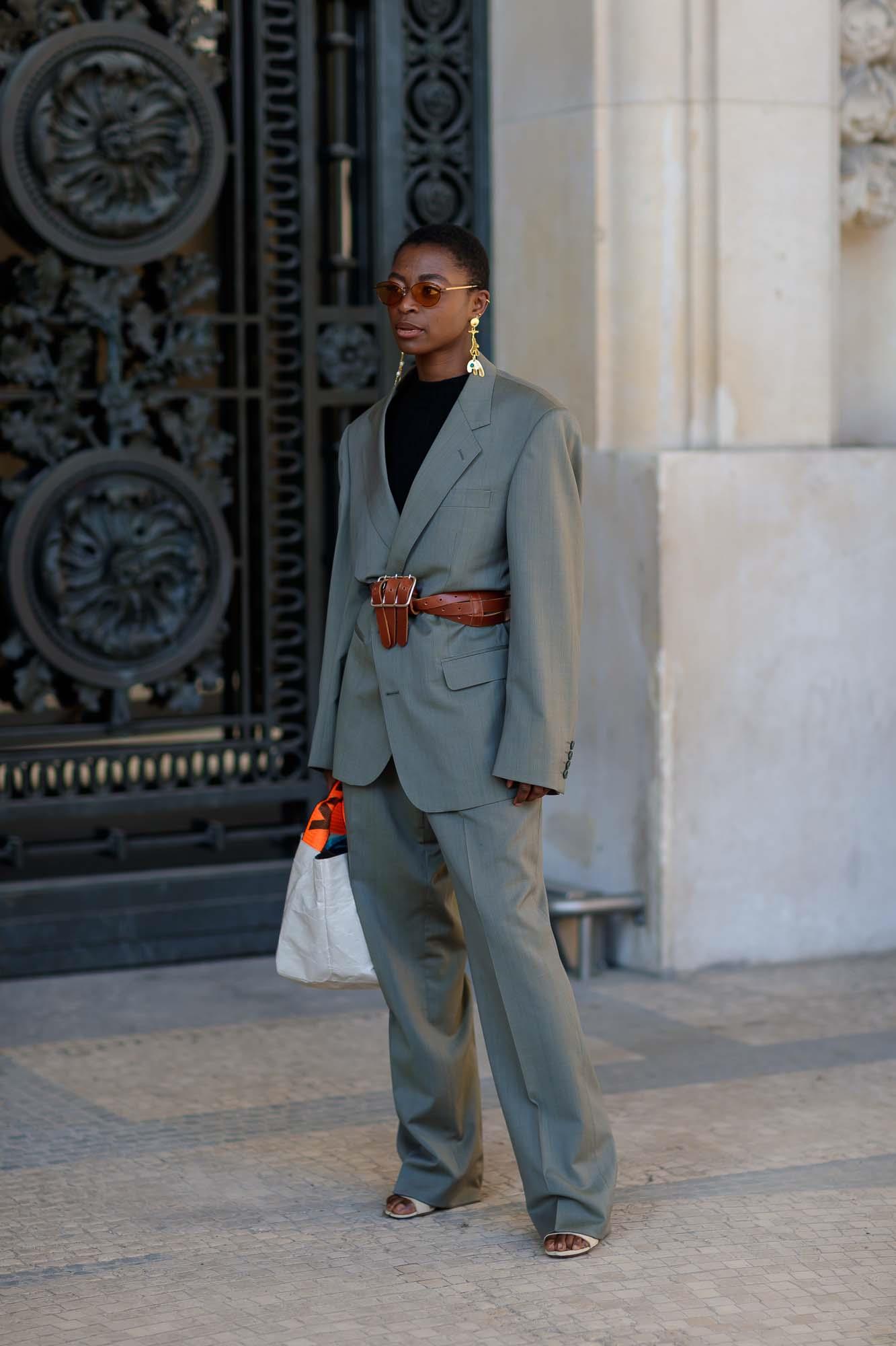 combinar blazer oversized com moletom