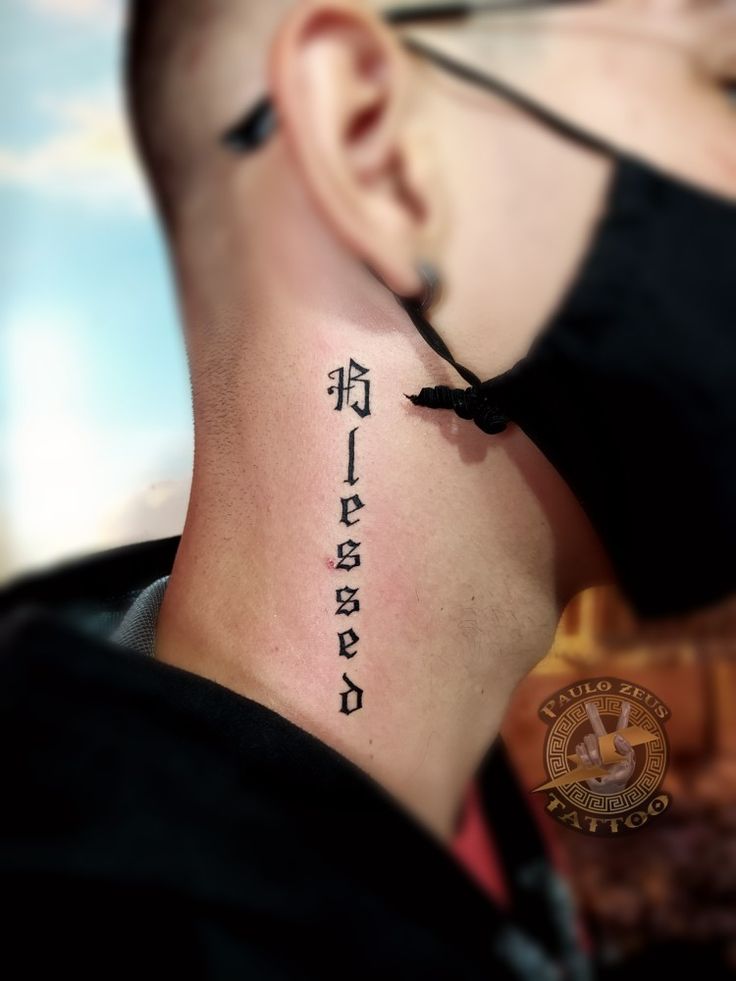 tatuagem abençoado