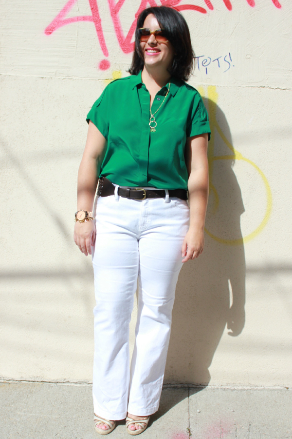 blusa verde menta combina com que cor de calça