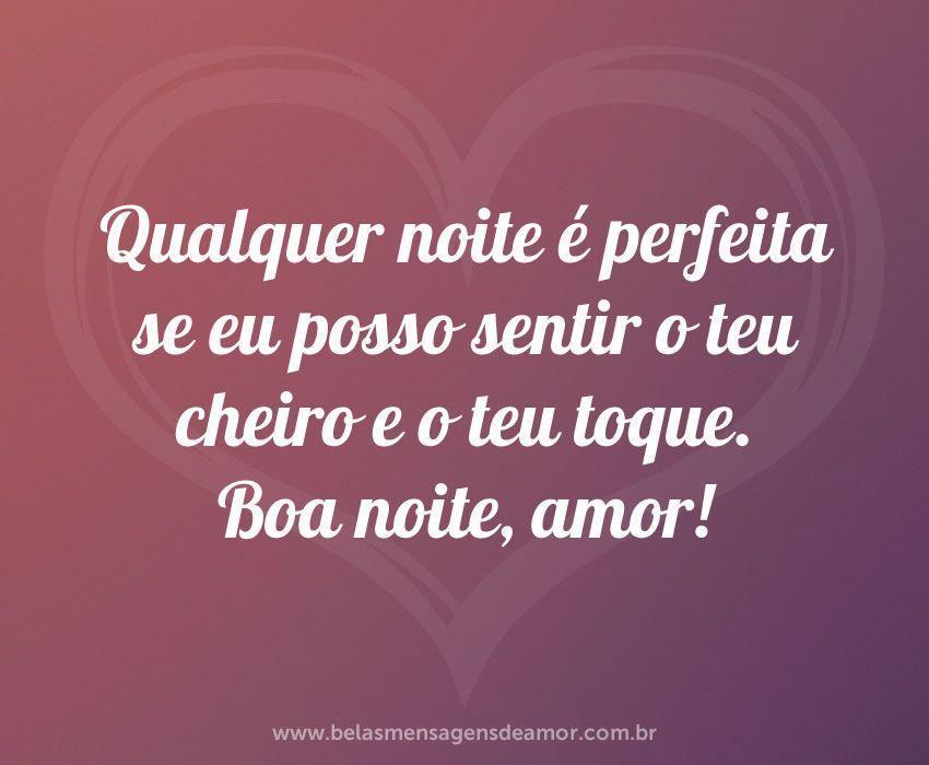 desejos de boa noite