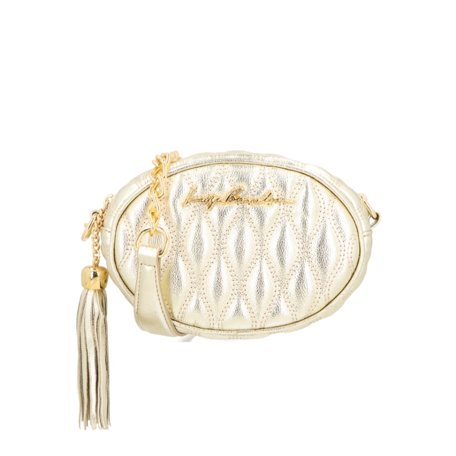 bolsa redonda branca