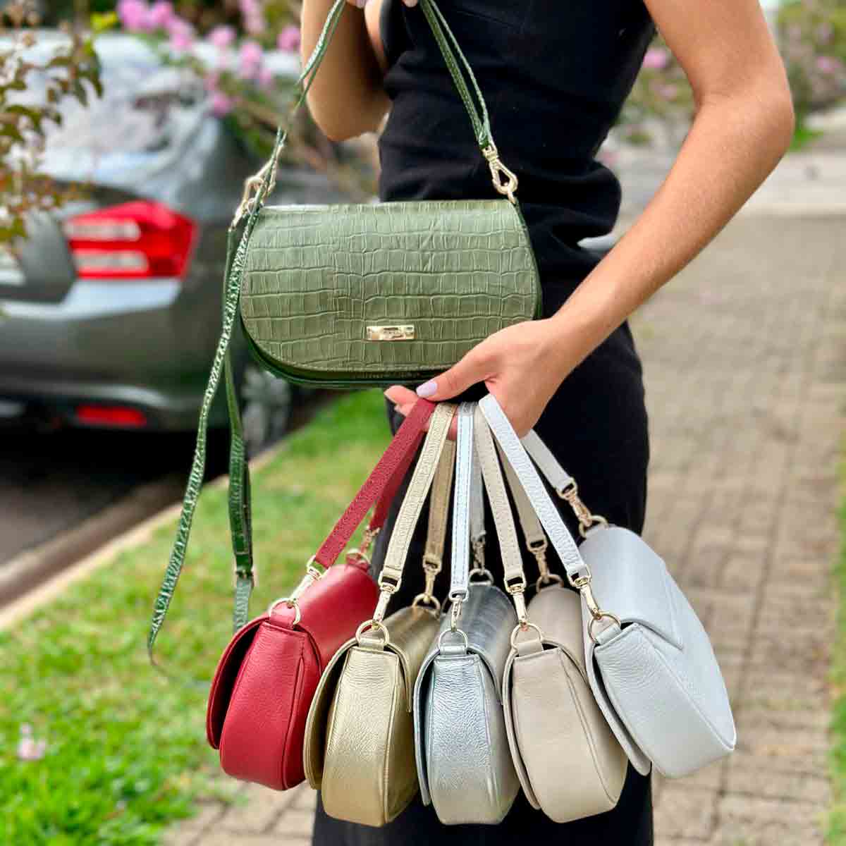 bolsa tiracolo feminina pequena preta