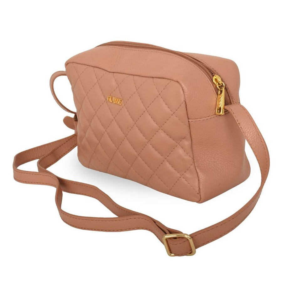 bolsa matelassê com corrente