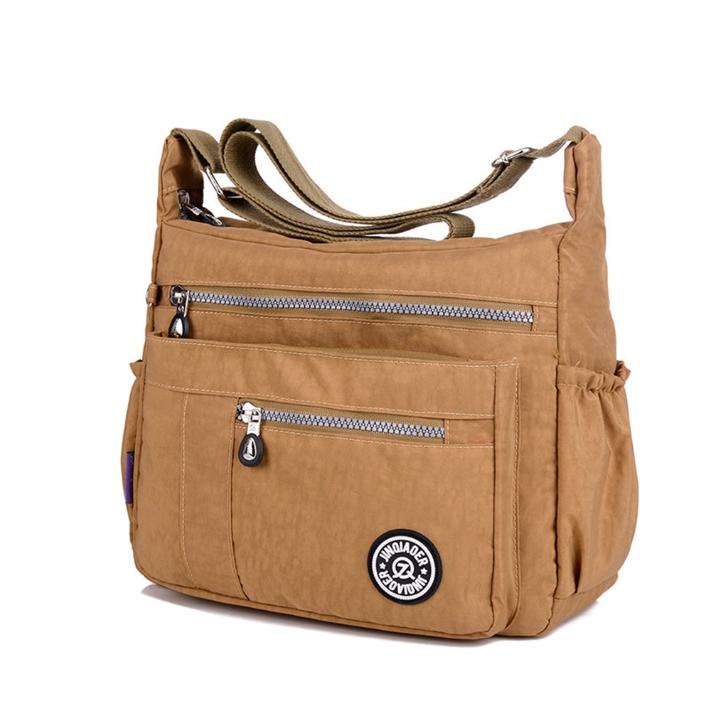 bolsa transversal feminina nylon impermeavel