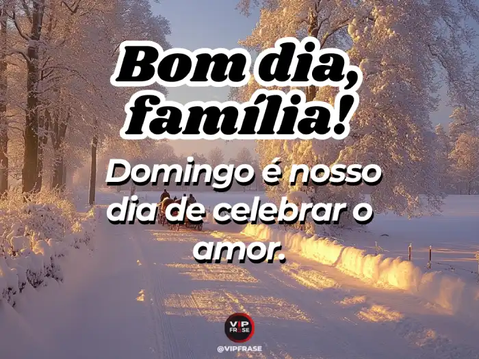 bom dia de domingo abençoado