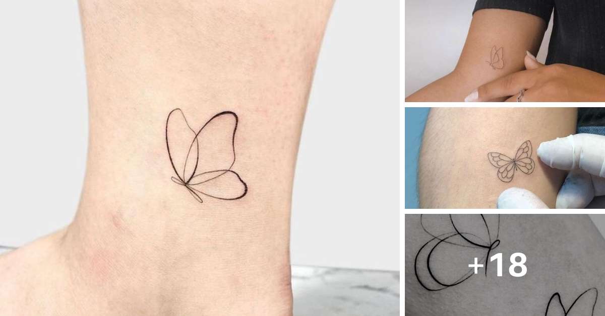 tatuagem borboleta costas