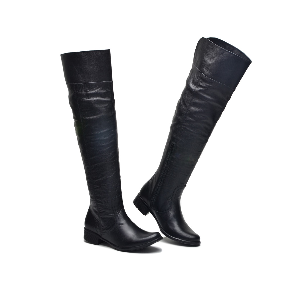 bota de cano alto