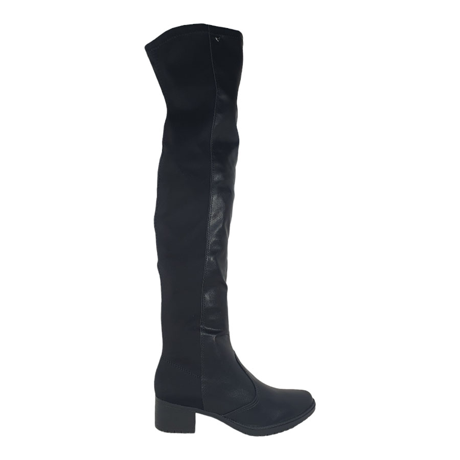 bota over knee com salto