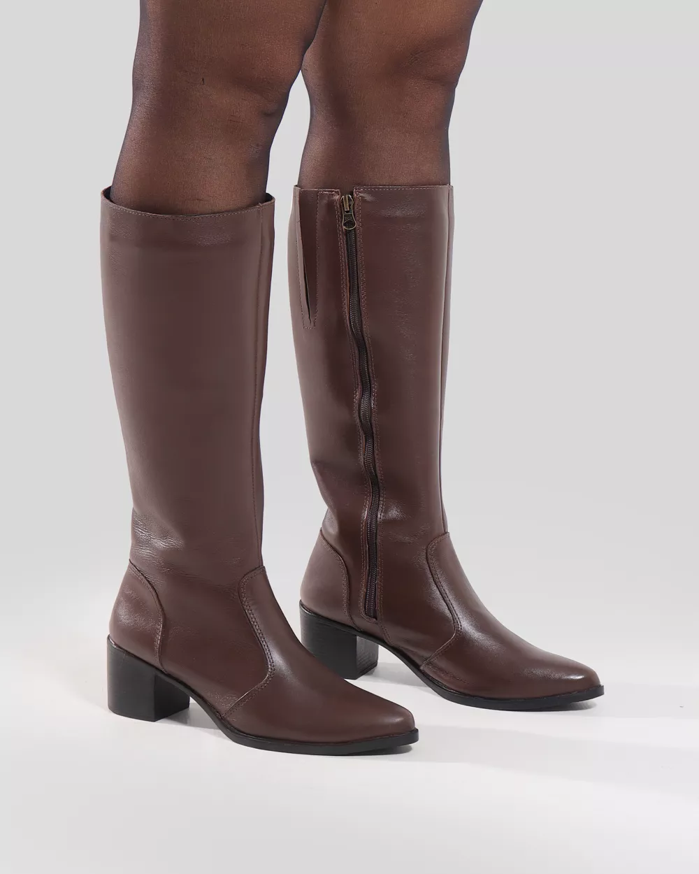 bota over the knee salto fino