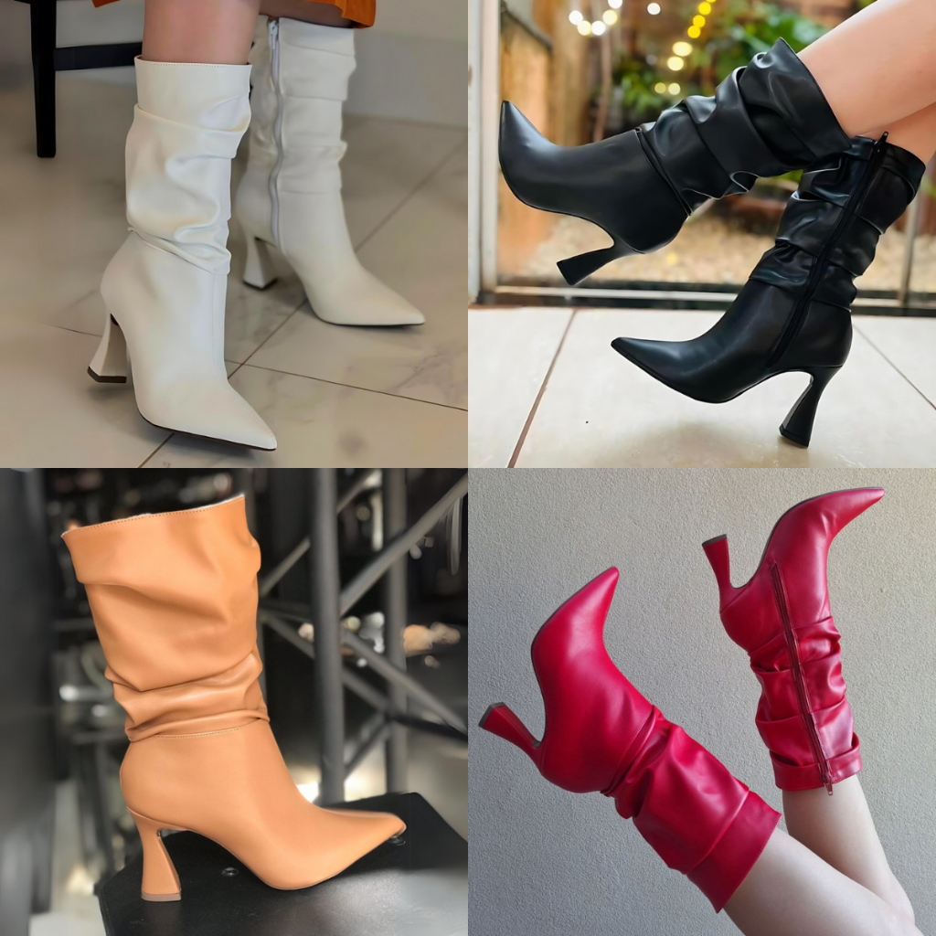 bota de festa salto fino