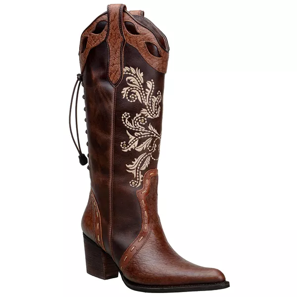 bota country cano curto